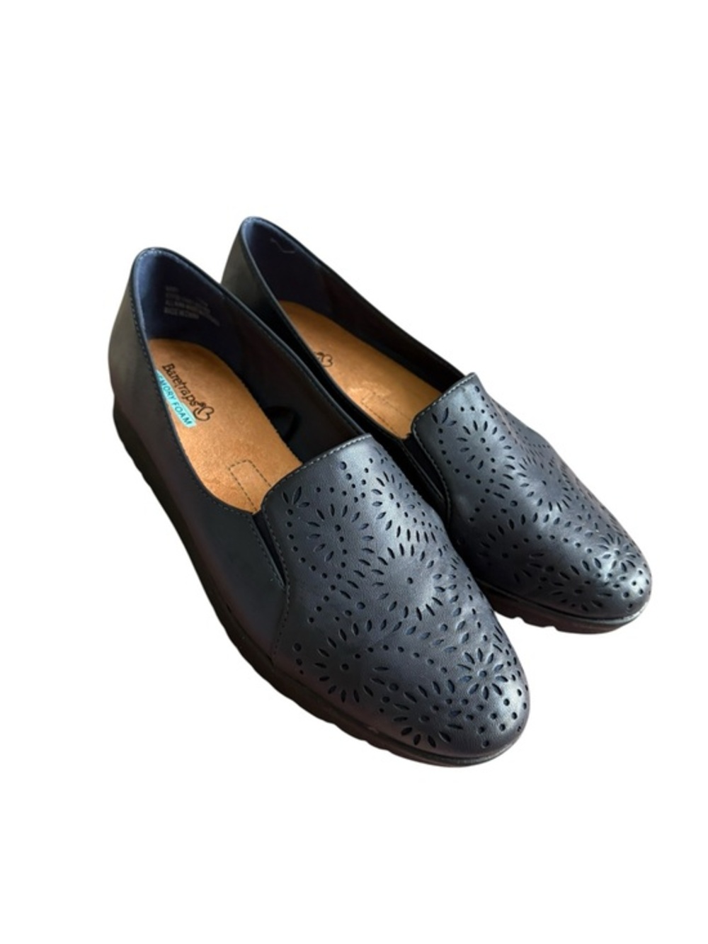 Baretraps Amry Women's Slip-On Loafers in blue size 7.5